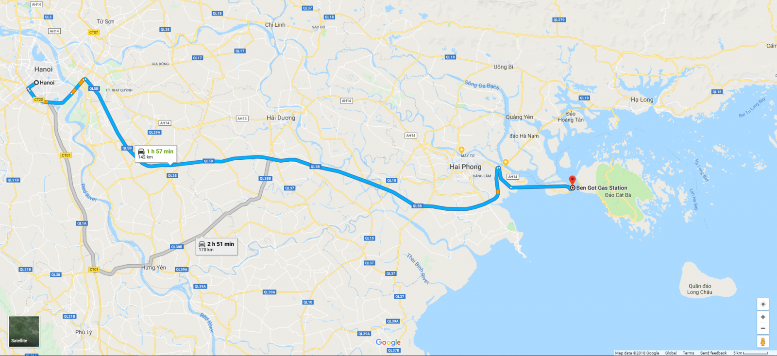 How to get to Cat Ba island from Hanoi from Ninh Binh